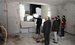 Kapadokya Alan Başkanı’ndan Avanos Taş Müze’de İnceleme