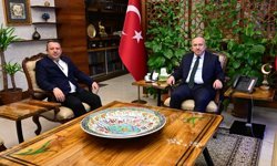 Nevşehir Valisi, Kaymakam ve Hayırseverlerle Görüştü