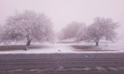 Nevşehir’de Nisan Ortasında Lapa Lapa Kar Yağdı