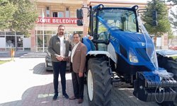Göre Belediyesi Araç Filosuna Bir Traktör Daha Katıldı