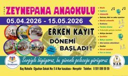 Nar Zeynepana Anaokulu’nda Erken Kayıt Dönemi Başladı
