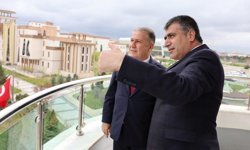 Mersin Üniversitesi Rektörü Yaşar Nevşehir'de NEVÜ’ye Ziyaret