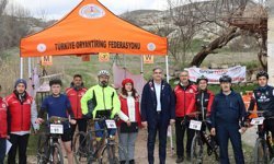 Nevşehir’de Yeşilay Bisikletle Oryantiring Türkiye Şampiyonası Başladı