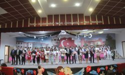 Altınyıldız İlköğretim Kurumunda Coşkulu 23 Nisan Kutlaması