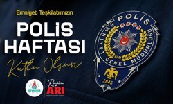 Başkan Arı, Türk Polis Teşkilatının 181. Kuruluş Yıl Dönümünü Kutladı