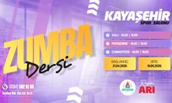 Nevşehir Kayaşehir Spor Salonunda Zumba Dönemi