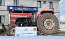 Nevşehir'de Şase Numarası Değiştirilmiş Traktör ve Motosiklet Ele Geçirildi