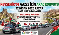 Nevşehir’de Gazze İçin Araç Konvoyu Düzenlenecek