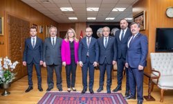 Başkan Çiftci ve Nevşehir Protokolünden SGK Başkanı Elitaş’a Ziyaret