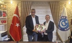 Başkan Çamcı’dan Türk Eğitim-Sen’e Destek Ziyareti
