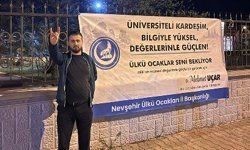 Nevşehir Ülkü Ocakları’ndan dikkat çeken pankart