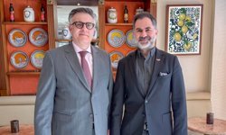 Romanya Fahri Konsolosu Mehmet Dinler’den Büyükelçi Tinca’ya Veda