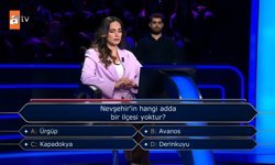 “Kim Milyoner Olmak İster?”de Nevşehir Sorusu Yarışmaya Damga Vurdu!