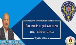 NTB Başkanı İbrahim Salaş’tan 10 Nisan Polis Haftası Mesajı