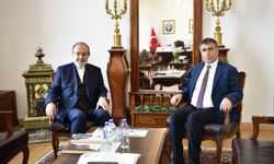 Rektör Aktekin'den Rektör Görmez'e Ziyaret