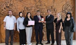 NEVÜ Sahne Sanatları Kulübü’nden Rektör Aktekin’e Ziyaret