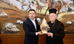 Fener Rum Patriği Bartholomeos’tan Başkan Rasim Arı’ya Ziyaret