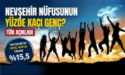 Nevşehir nüfusunun yüzde kaçı genç? TÜİK açıkladı