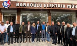 MHP Heyetinden NTSO Başkan adayı Babaoğlu’na Ziyaret