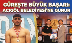 Acıgöl’e Güreşte Türkiye 3.’lüğü Gururu! Başkan Eroğlu’ndan Ödül