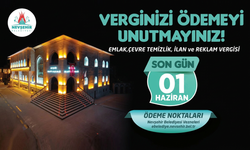 Nevşehir Belediyesi’nden Vergi Hatırlatması: Son Gün 1 Haziran