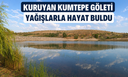 Hacıbektaş'ta Kumtepe Göleti Yağışlarla Yeniden Doldu