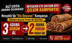 Ali Usta Adana Ocakbaşı’ndan Nevşehir’e “Lezzet Bombası” Kampanya