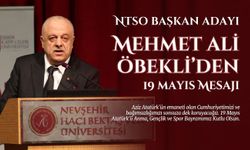 NTSO Başkan Adayı Mehmet Ali Öbekli’den 19 Mayıs Mesajı
