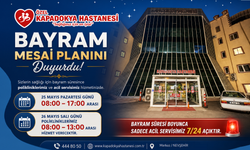 Özel Kapadokya Hastanesi’nden Bayram Mesai Düzenlemesi