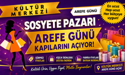 Nevşehir'de Sosyete Pazarı Arefe Günü (Yarın) Açık