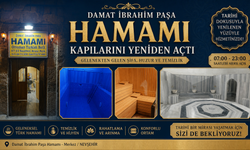 Nevşehir'de Restore Edilen Damat İbrahim Paşa Hamamı Hizmete Açıldı