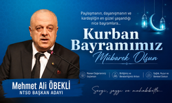 NTSO Başkan Adayı Mehmet Ali Öbekli’den Kurban Bayramı mesajı