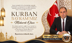 Kaymaklı Belediye Başkanı Çekiç’ten Bayram Mesajı