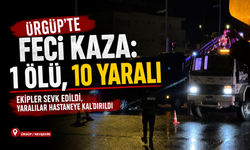 Nevşehir’de Minibüs ile Otomobil Çarpıştı: 1 Ölü, 10 Yaralı