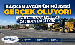 Ayvalı-Mustafapaşa Yolunda Sıcak Asfalt Çalışması Başlıyor