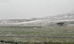 Nevşehir'e Mayıs Ayında Kar Yağdı