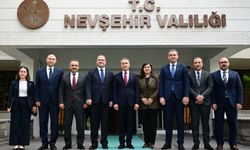 Göç İdaresi Heyetinden Nevşehir Valisi Hüseyin Kök’e Ziyaret