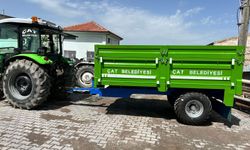 Çat Kasabası’na 2 Yeni Römork Hizmete Alındı