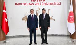 Vali Hüseyin Kök’ten NEVÜ Rektörü Aktekin’e İade-i Ziyaret