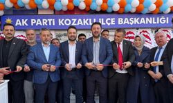 AK Parti Kozaklı İlçe Başkanlığı Yeni Hizmet Binası Açıldı