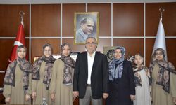 “Taş Hafız” Öğrencilerden Nevşehir İl Müftüsü Güzel’e Ziyaret