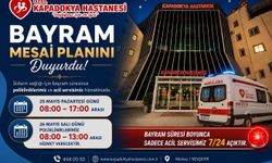 Özel Kapadokya Hastanesi’nden Bayram Mesai Düzenlemesi
