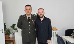 Nevşehir Askerlik Şubesi Başkanı Alkan'dan Afrin Gazisine anlamlı ziyaret