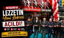Şahin Sucukları Fabrika Satış Mağazası Nevşehir’de Açıldı