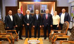 KAP-HİB Heyeti Vali Kök’ü Makamında Ziyaret Etti