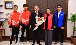Nevşehir Valisi Kök, Genç Sporcuları Makamında Ağırladı