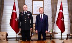 JAKEM Komutanı Hüseyin Fırat’tan Vali Hüseyin Kök’e Ziyaret