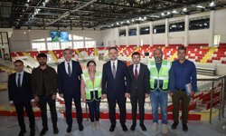 Nevşehir'de 2500 Kişilik Spor Salonu İncelemesi