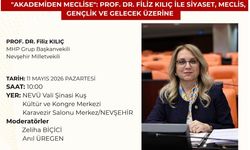 NEVÜ’de “Akademiden Meclise” Söyleşisi Düzenlenecek