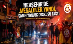 Nevşehir’de Galatasaray Şampiyonluğu Yağmur Altında Kutladı
